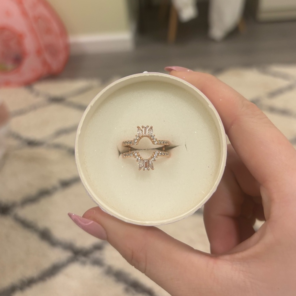 bomb party ring - lymphoma awareness - size 7